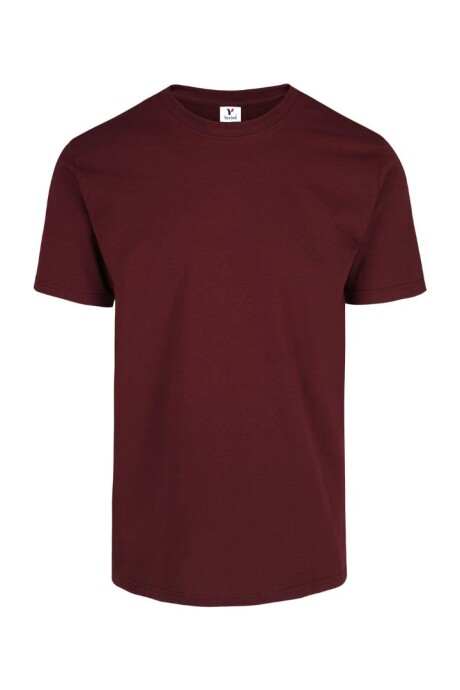 Camiseta a la base peso completo - Talle XXXL Bordó