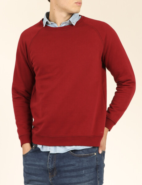 470910 SWEATER JOGGING HARRY Rojo Oscuro