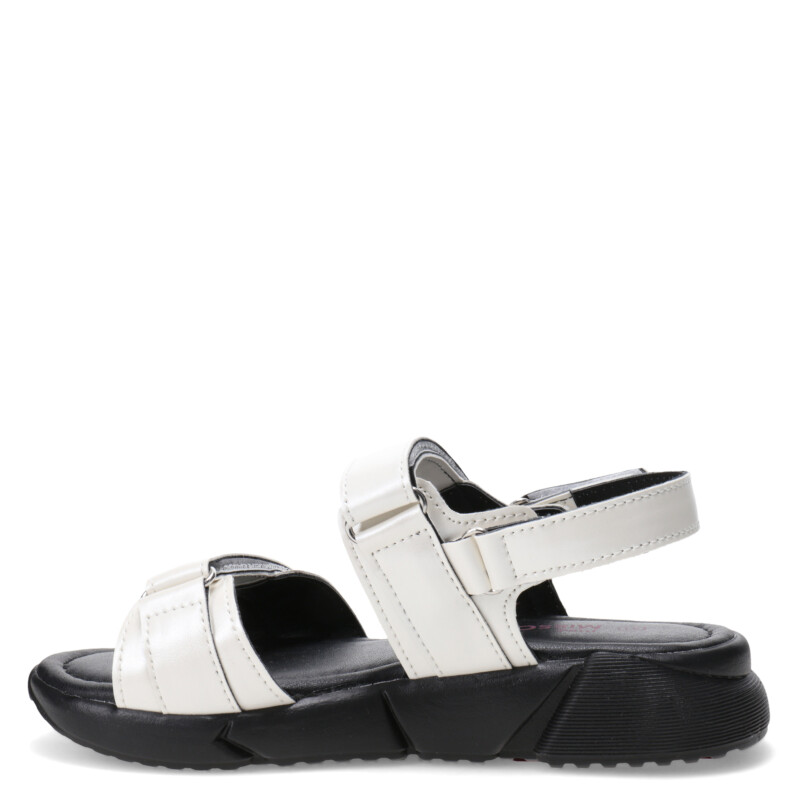 Sandalias de Niña MINI Miss Carol SEMIC con dos velcros Blanco