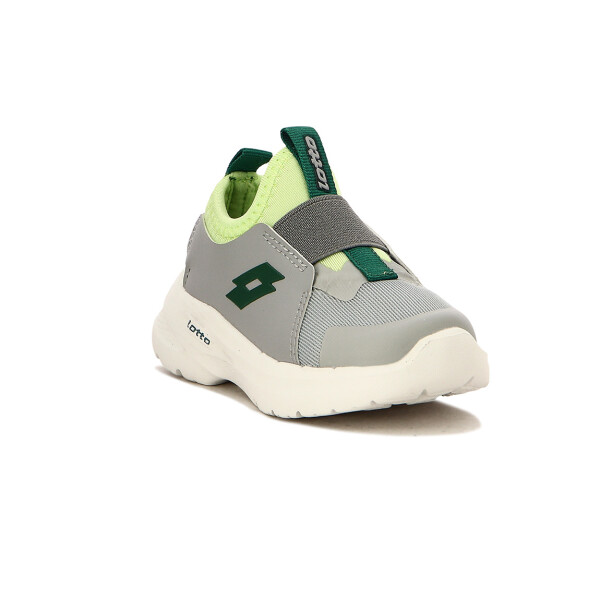 Lotto Champion Bebe-niño Unisex Con Elástico Gris Claro-verde Gris-verde