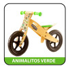 Chivita Bicicleta de equilibrio Animalitos Verde