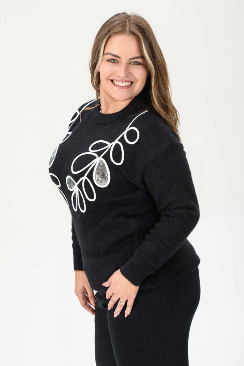 Sweater Pulso - Negro 