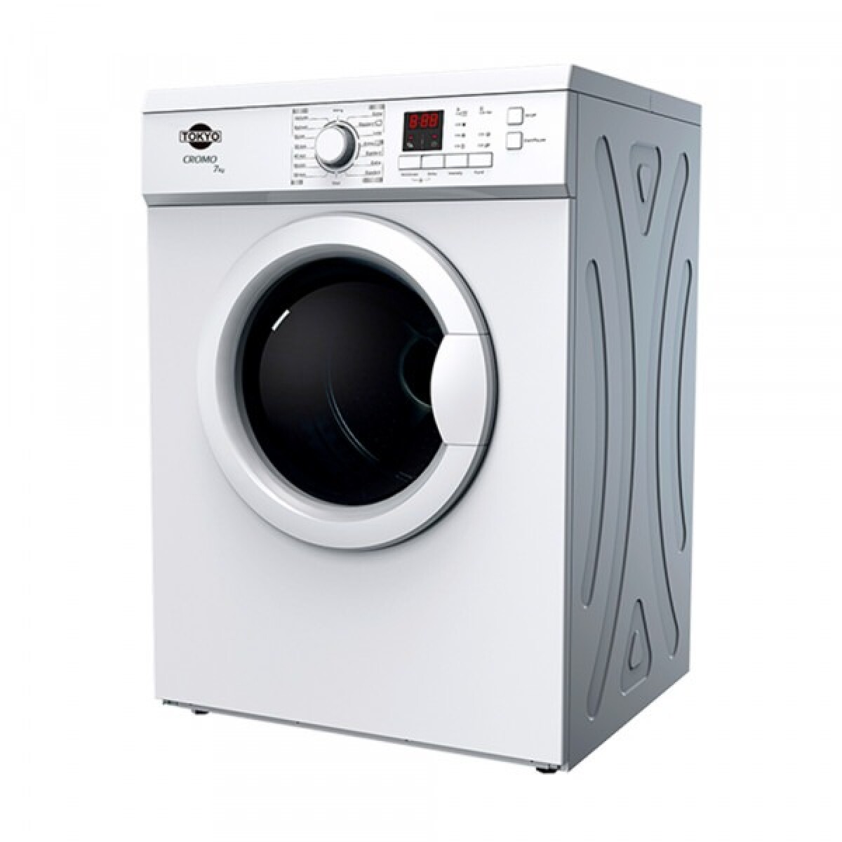 Secarropa Cromo Tokyo Blanco 7 kilos Mod. TOK7CRO 