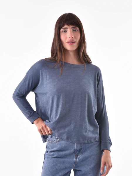 REMERA SANTOU AZUL PIEDRA