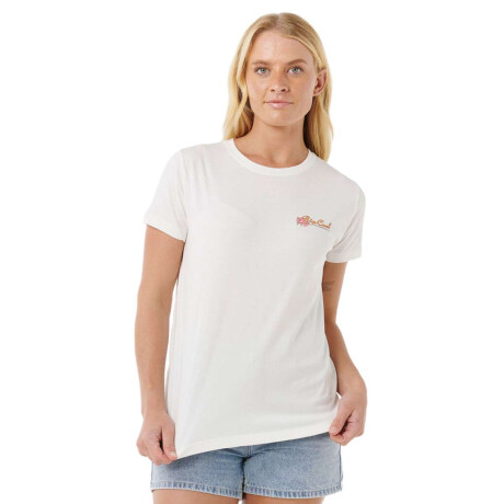 Remera Rip Curl Waikiki Standard Blanco