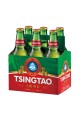 TSINGTAO Cerveza botella 330ml 6 pack TSINGTAO Cerveza botella 330ml 6 pack