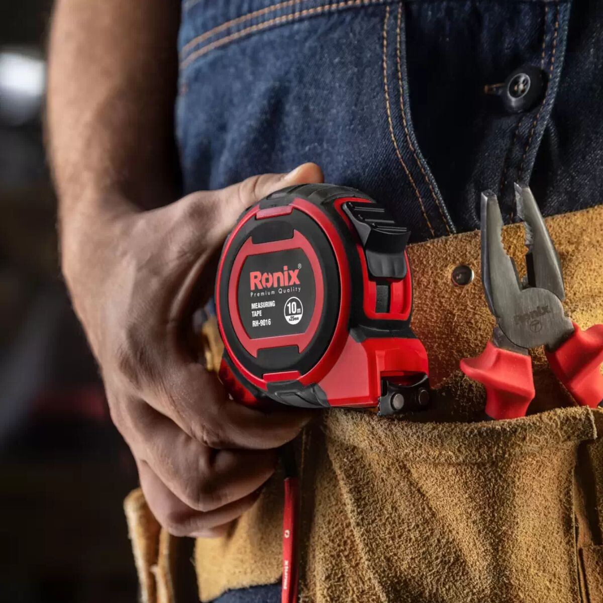 CINTA METRICA LINEA OMEGA RONIX 10MTS Cinta Metrica Linea Omega Ronix 10mts