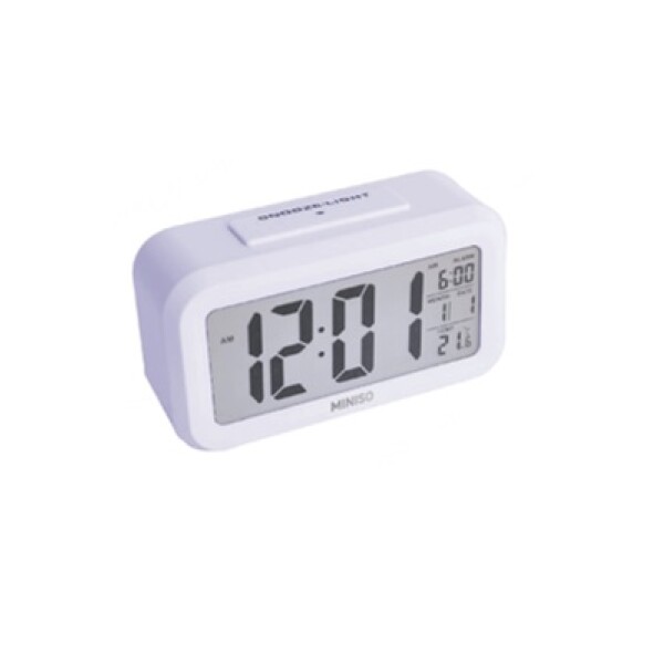 Reloj despertador lila