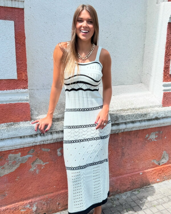 Vestido Delphine blanco