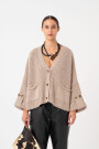 CARDIGAN CON BOTONES Beige