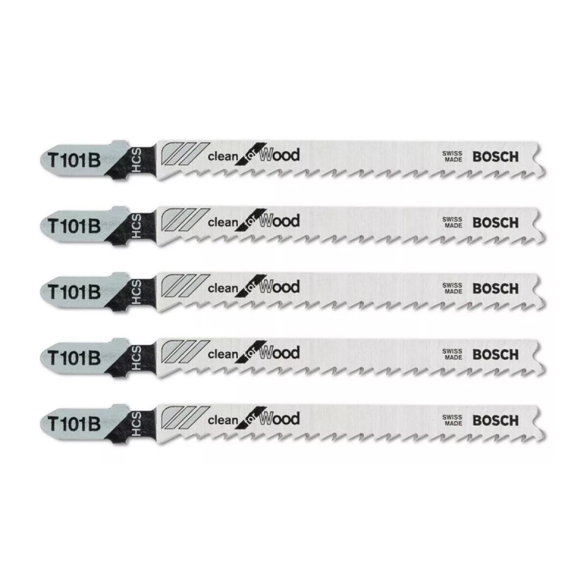 Blister 5 hojas para caladora p/ madera y PVC - BS3405 