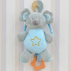 Cunero colgante peluche musical BUBA koala celeste