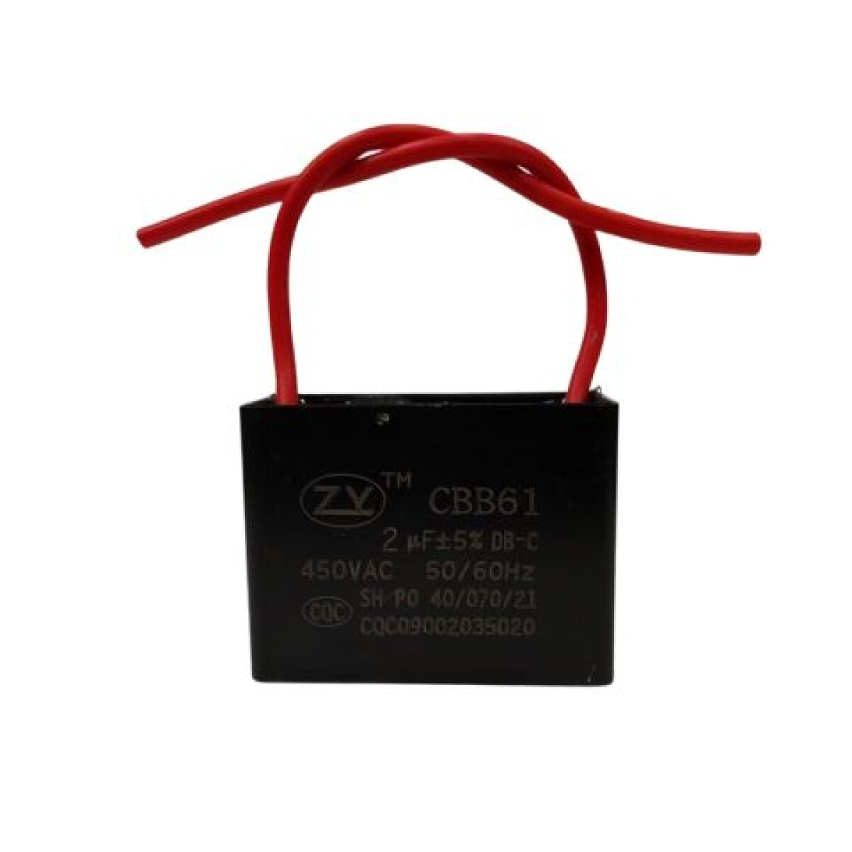 Capacitor Condensador 2 Uf Ventilador 