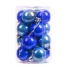 Esferas navideñas x16 Azul