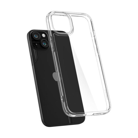 Spigen Funda Crystal Hybrid iPhone 15 - Clear Spigen Funda Crystal Hybrid iPhone 15 - Clear