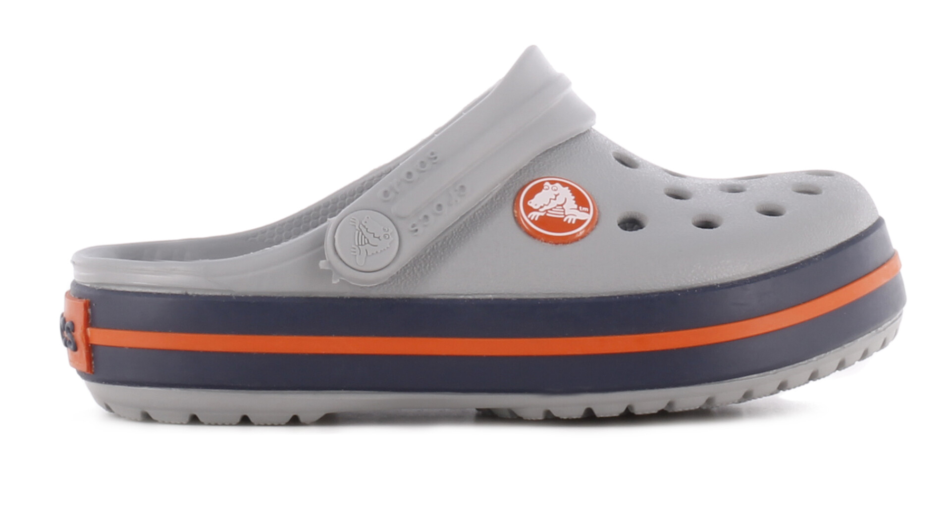 Zueco de Niños Crocs Crocband Clog Crocs - Gris - Azul Marino 