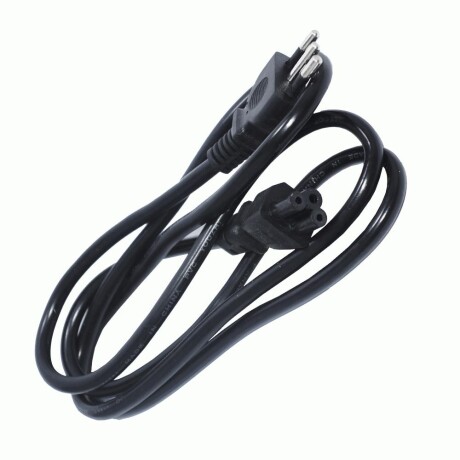 Cable universal de poder tipo mickey para notebook negro 001