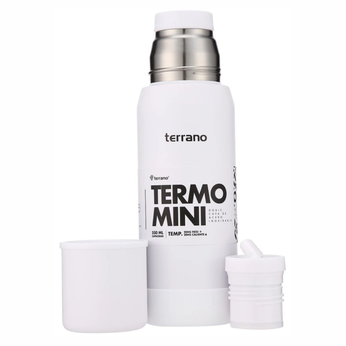TERRANO TERMO MINI PREMIUM 500ML - BLANCO 