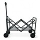 Carro 4 Ruedas Plegable Playa Camping Exteriores 120 Kg Blanco