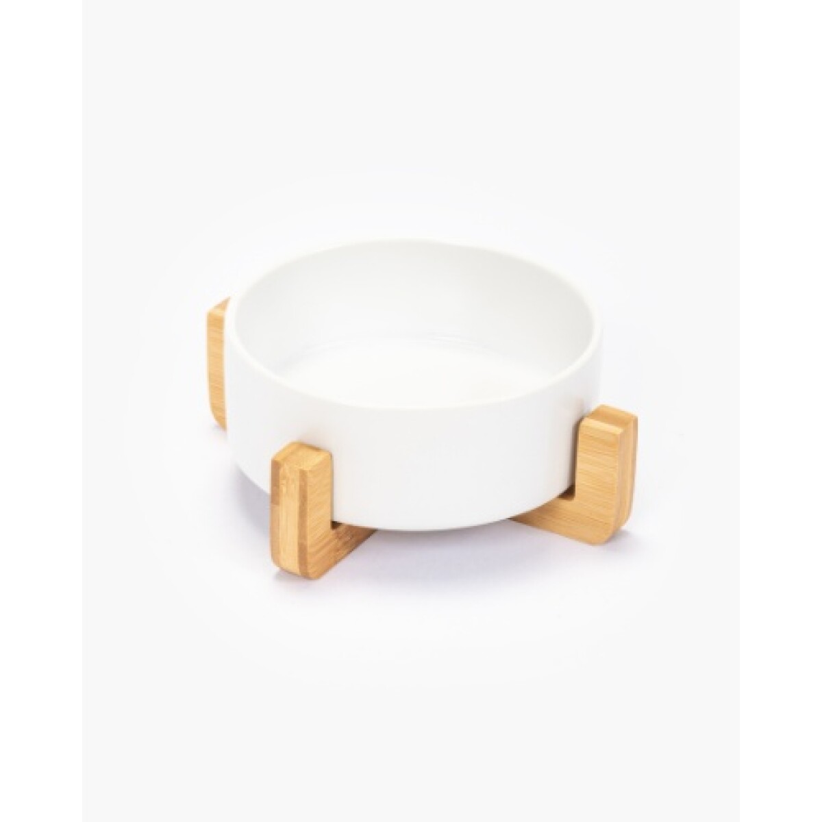 Comedero cerámica, 20*20cm, Blanco - Comedero Cerámica, 20*20cm, Blanco 