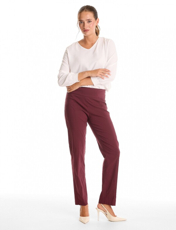 Pantalon Modelador BORDEAUX