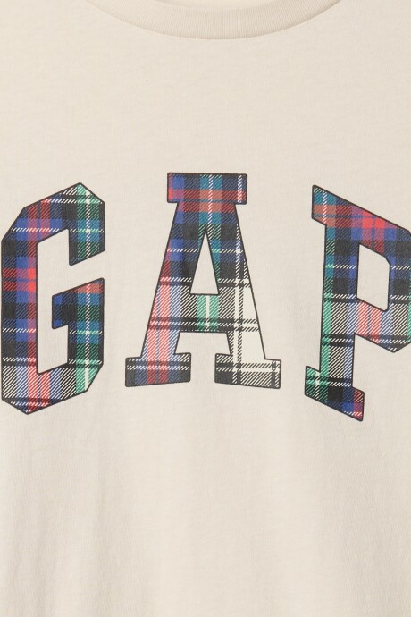 Remera Logo Gap Manga Larga Mujer Chino