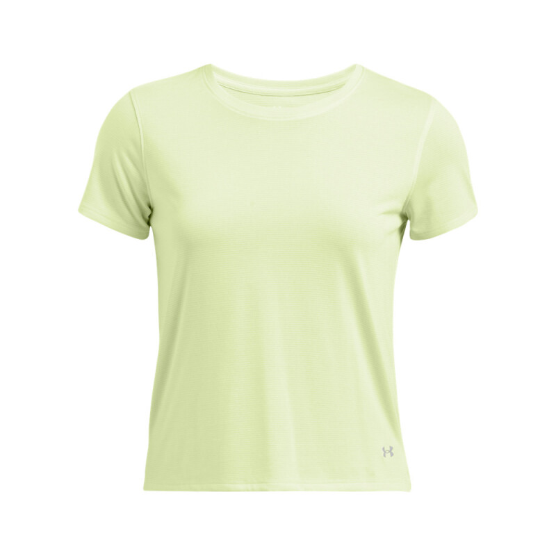 UA Launch Shortsleeve-YLW GRN-383