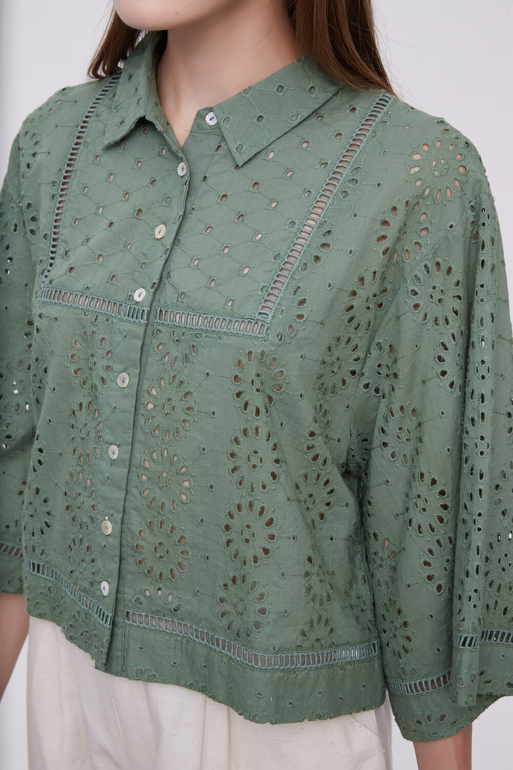 Camisa Hils Verde Seco