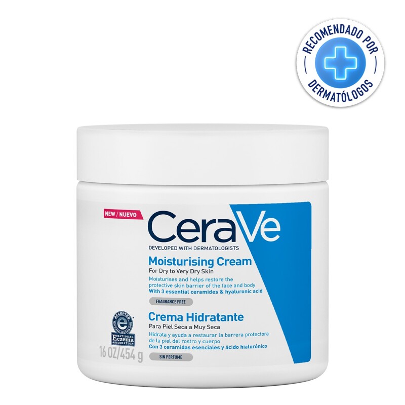 Cerave Crema Hidratante Corporal Para Pieles Secas 454 Grs. Cerave Crema Hidratante Corporal Para Pieles Secas 454 Grs.
