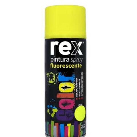 Pintura Aerosol Spray Fluorescente Secado Rápido Amarillo