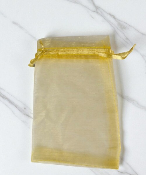 Bolsa organza 12x17 cm. ORO
