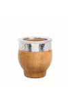 MADE IN URUGUAY MATE IMPERIAL ALPACA Y BRONCE MADERA
