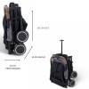 Coche de bebé Bebesit Sprint plegable ultra compacto Negro