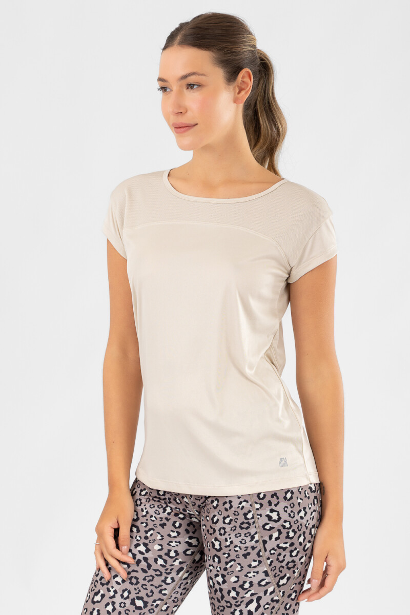 T-shirt piuma Gris