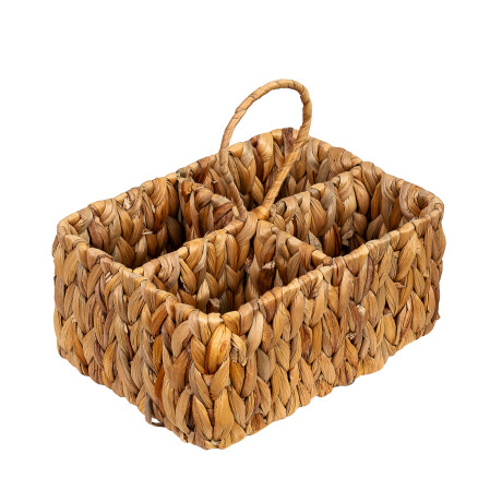 ORGANIZADOR DE MESA FIBRA-NATURAL NATURAL-BEIGE 26X19X12CM