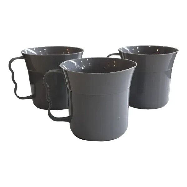 Juego De 3 Tazas De Plástico - Ra82 Juego De 3 Tazas De Plástico - Ra82