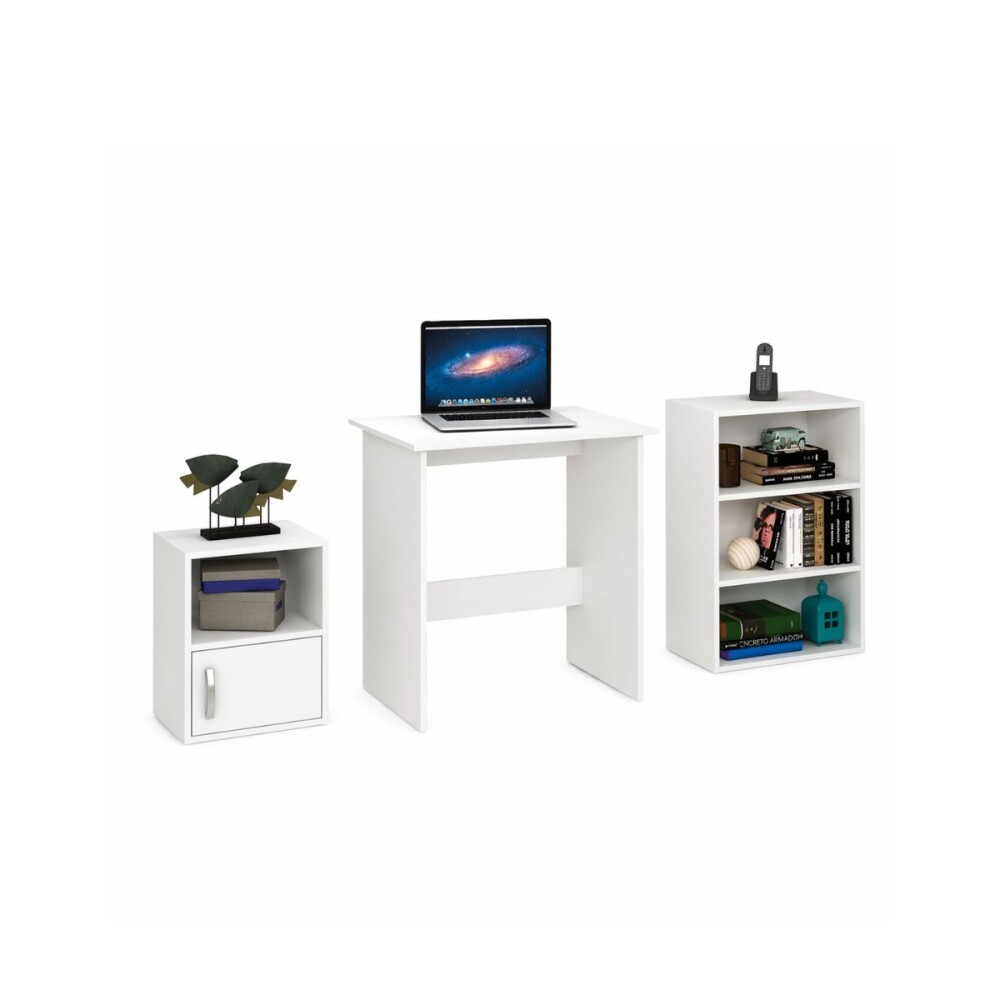 COMBO ESCRITORIO - 3 EN 1 BLANCO
