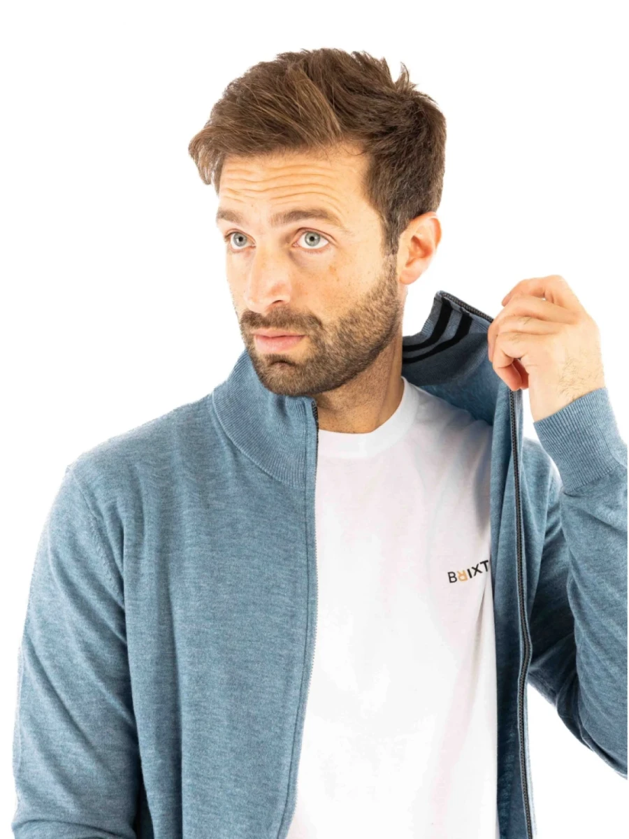 Campera Brecker Kevingston - Azul Piedra 