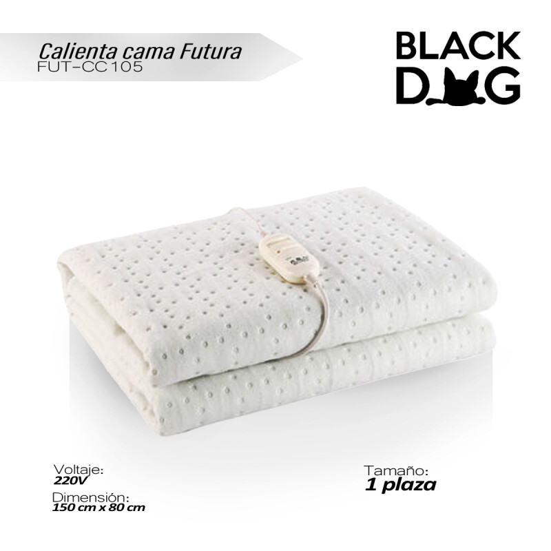 Calienta Cama 1 Plaza Futura Fut-cc105 - Lavable Calienta Cama 1 Plaza Futura Fut-cc105 - Lavable