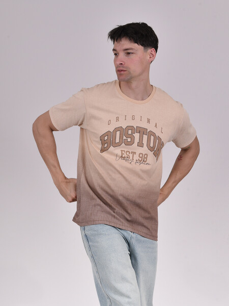 REMERA EILISH BEIGE CLARO