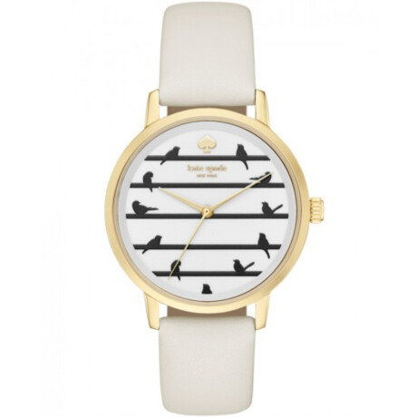 Reloj Kate Spade Fashion Cuero Blanco 0