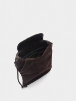 Bolsa Para Móvil Con Detalles De Piel marron