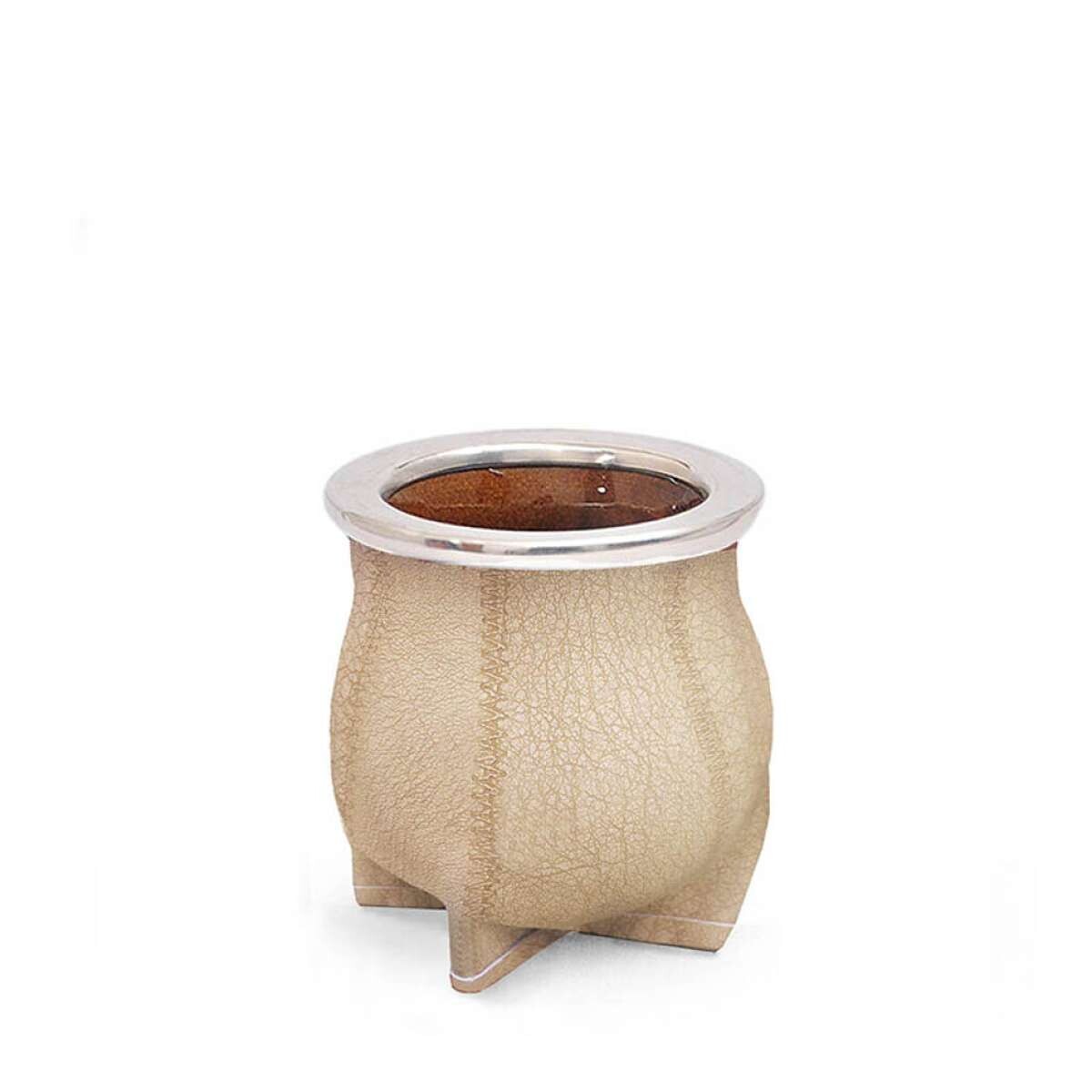 Mate de Cerámica Chico delta - Patch Beige 