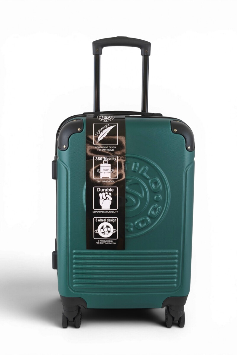 Carry on - Valija chica ABS (fibra) de 20" Verde M