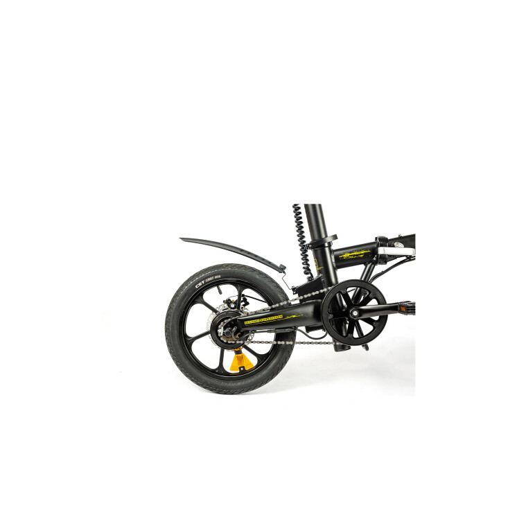 Bicicleta Eléctrica Jeep Urbana Folding 16 Negro
