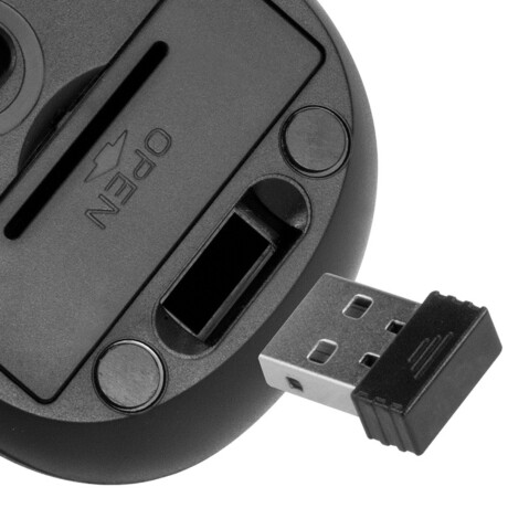 Mouse Klipxtreme Klever Inalambrico Black