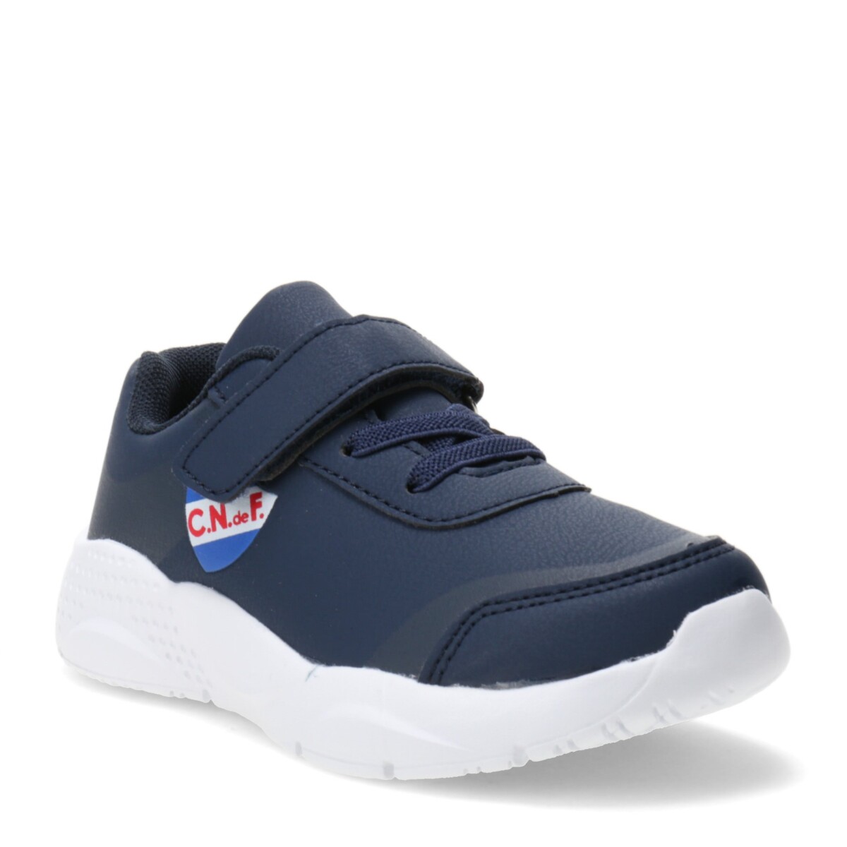 Championes Infantiles Nacional Manchester II Kids - Azul Marino - Azul Real - Blanco 