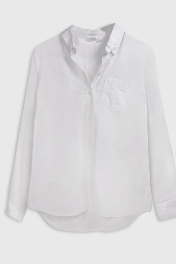 Camisa Oxford Mujer Optic White