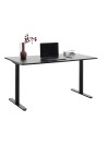 Escritorio STAUNING 80x160 negro Escritorio STAUNING 80x160 negro
