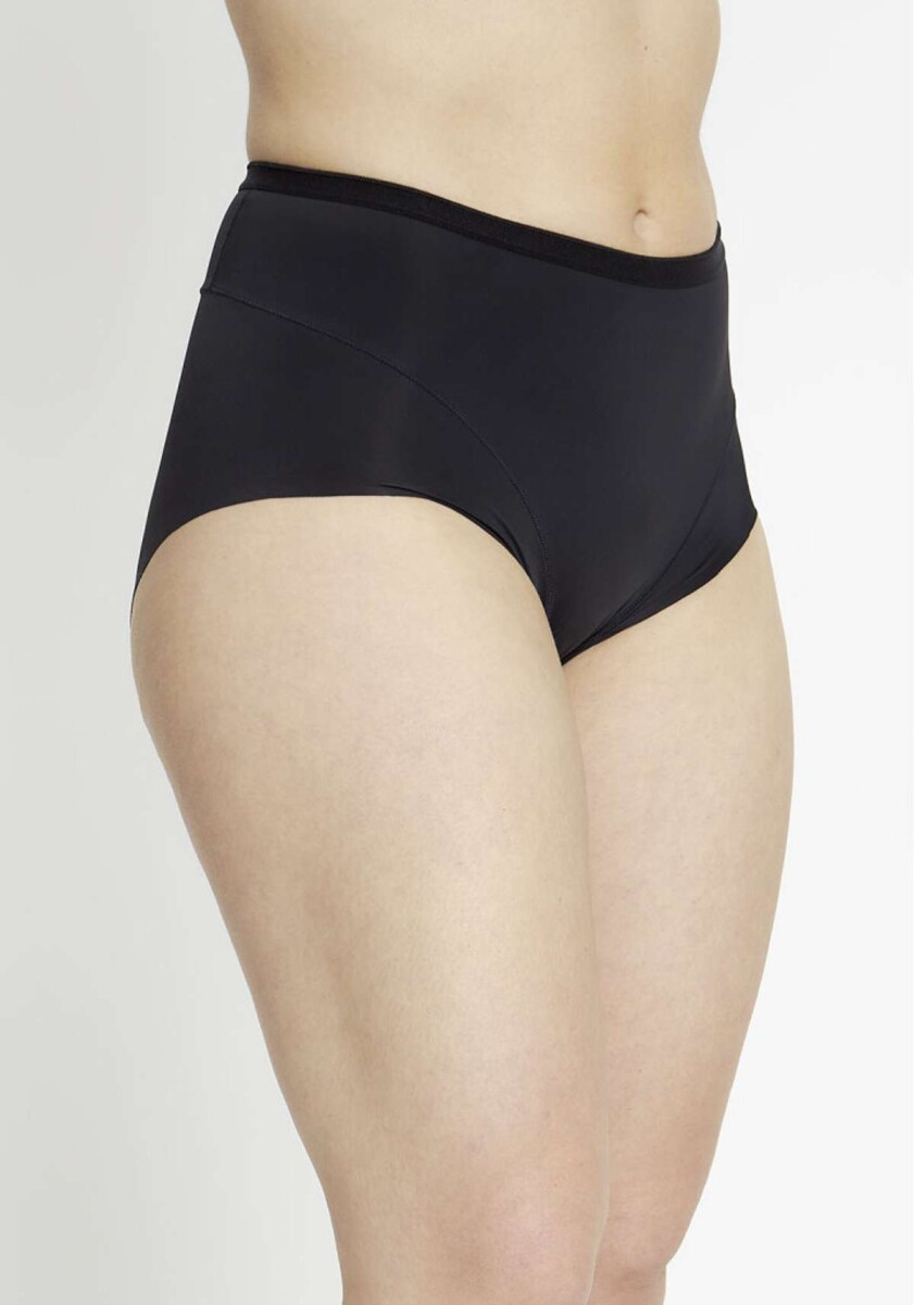 10-032 bombacha maxi microfibra - Negro 